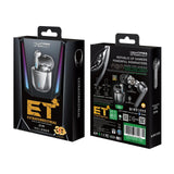 Wireless Bluetooth Gaming Earphones - et Series V9 - Tarnish - Top-Down View