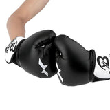 Adult Training Boxing Gloves - Red - Low Angle