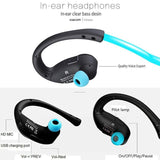 Red Dacom Athlete Bluetooth Earphones with Mic - Sport Running Stereo - Extra Image