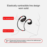 Red Dacom Athlete Bluetooth Earphones with Mic - Sport Running Stereo - Extra Image