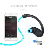 Red Dacom Athlete Bluetooth Earphones with Mic - Sport Running Stereo - Extra Image