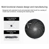 Smart Household Sweeping Robot - Efficient Cleaning - Red - Low Angle