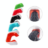 Wall Mount Holder for Xiaomi M365 Electric Scooter - Portable - Red - Low Angle