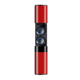 Wireless Tws Bluetooth V5.0 Earphones with Drawer Type S2 Design - Red - Extra Image
