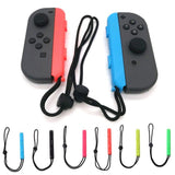 Joy Con Wrist Lanyard Pair for Nintendo Switch Gaming - Red - Close-Up Angle