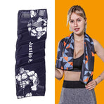 Quick Drying Gym Towel For Sports - Heavy Rain Drops