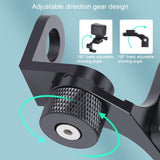 Universal Alloy Handlebar Phone Mount for Sport Cameras - Red