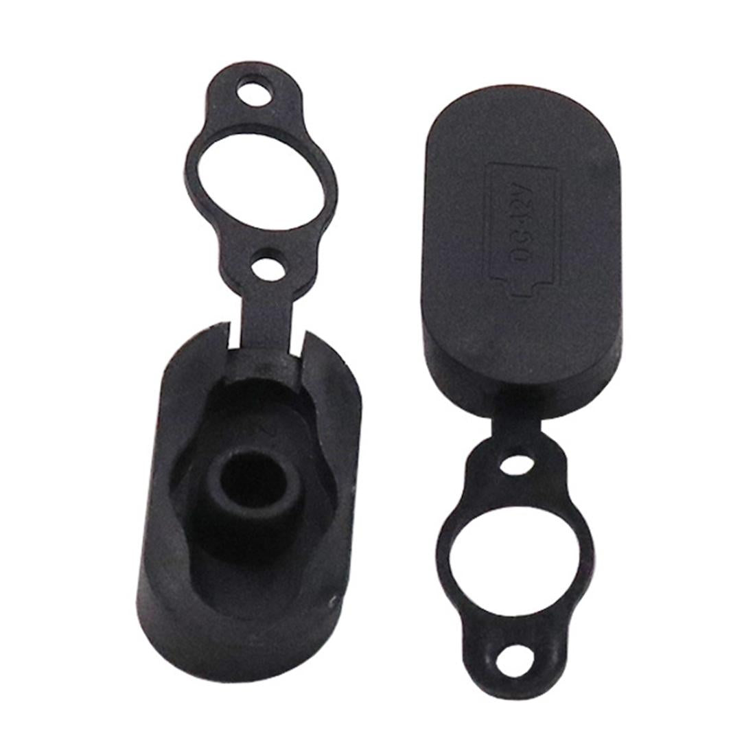 4-pack Silicone Charging Port Covers for Xiaomi Mijia M365 Electric Scooter - Red