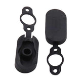 4-pack Silicone Charging Port Covers for Xiaomi Mijia M365 Electric Scooter - Red
