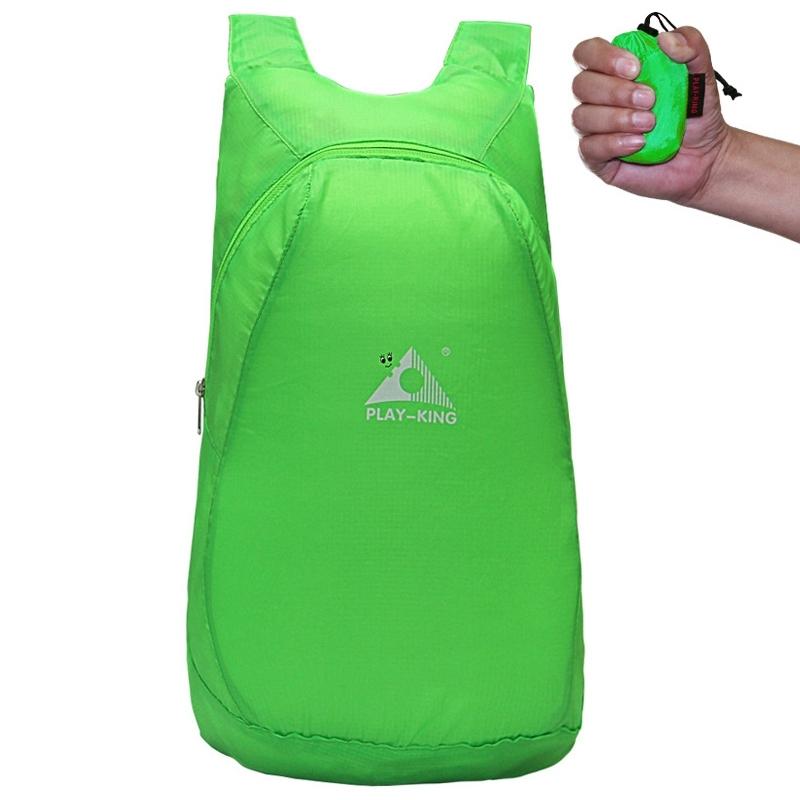 Ultralight Foldable Anti Splash Bag For Outdoor Climbing 20L Capacity Max Load 15Kg - Red