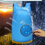 Ultralight Foldable Anti Splash Bag For Outdoor Climbing 20L Capacity Max Load 15Kg - Red