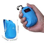 Ultralight Foldable Anti Splash Bag For Outdoor Climbing 20L Capacity Max Load 15Kg - Red