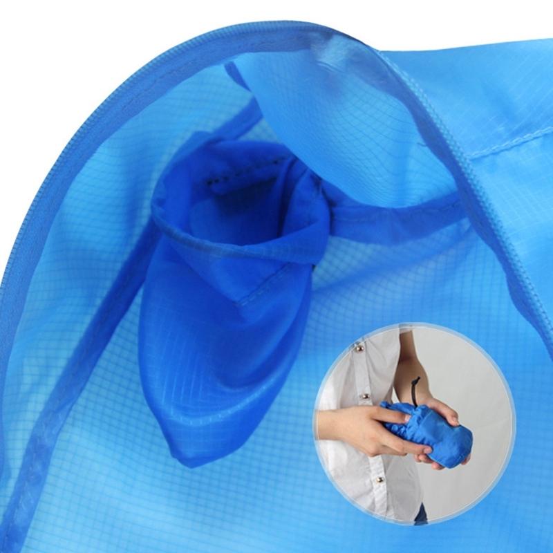 Ultralight Foldable Anti Splash Bag For Outdoor Climbing 20L Capacity Max Load 15Kg - Red