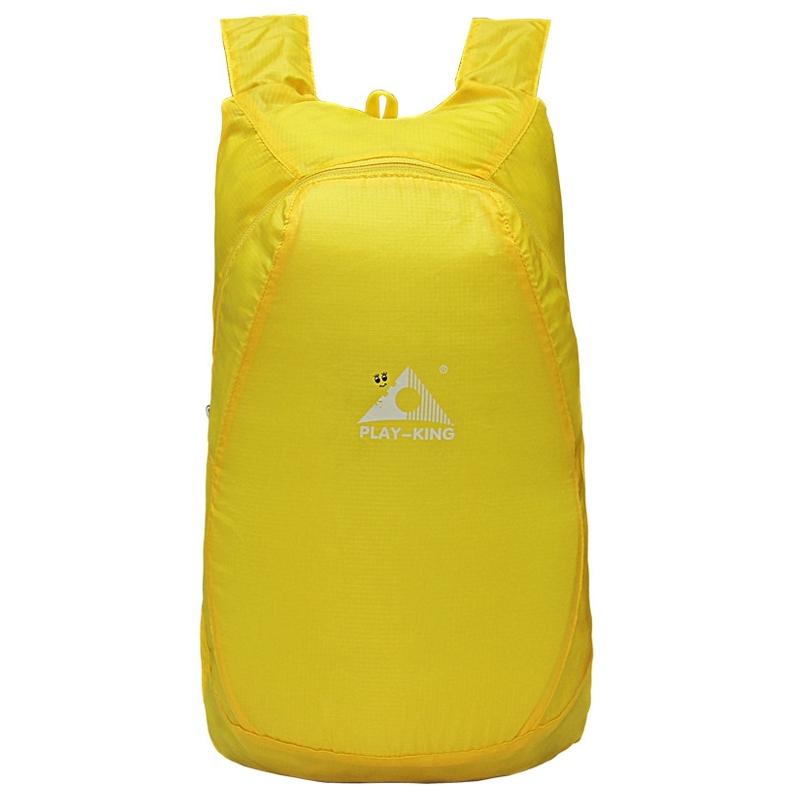 Ultralight Foldable Anti Splash Bag For Outdoor Climbing 20L Capacity Max Load 15Kg - Red