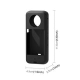 Silicone Protective Case with Lens Cover for Insta360 X3 - Red - Extra Image