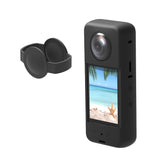 Silicone Protective Case with Lens Cover for Insta360 X3 - Red - Extra Image