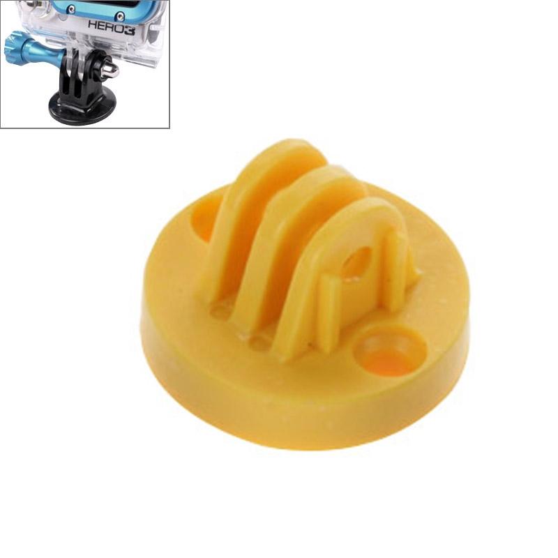 Universal Camcorder Mount Adapter for Gopro Hero Cameras - Tripod Compatible - Red