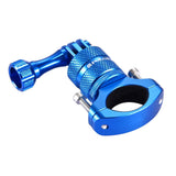 Universal Bike Handlebar Mount for Action Cameras - 360 Degree Rotation - Pu223R - Low Angle
