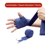 2.5M Adult Boxing Bandage For Training - Red - Rear View