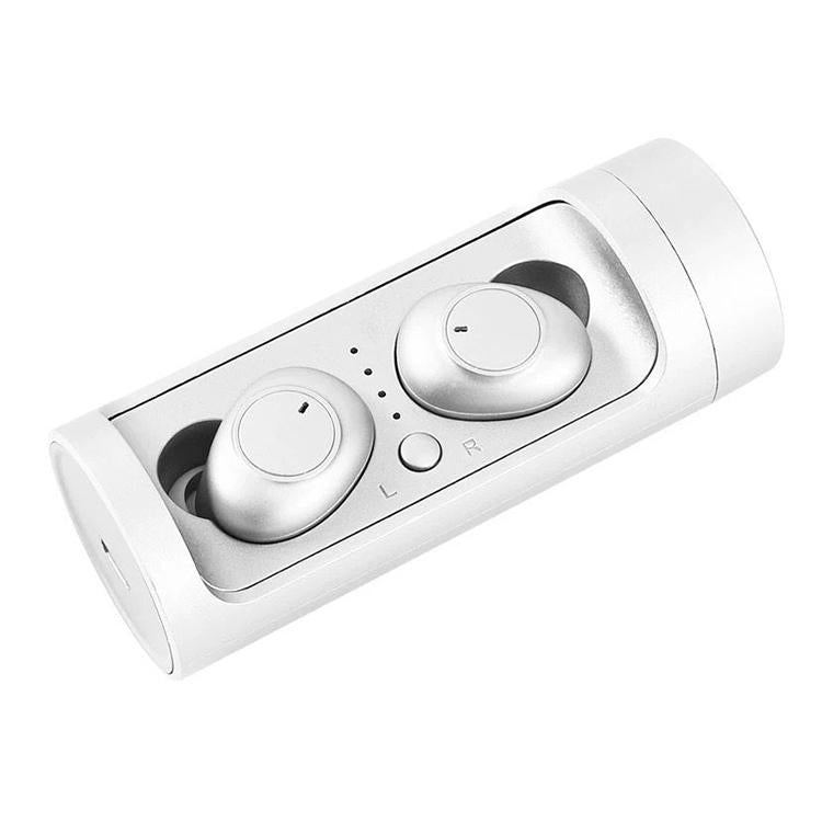 Wireless Touch Bluetooth Headset with Magnetic Charging - Automatic Pairing - Red