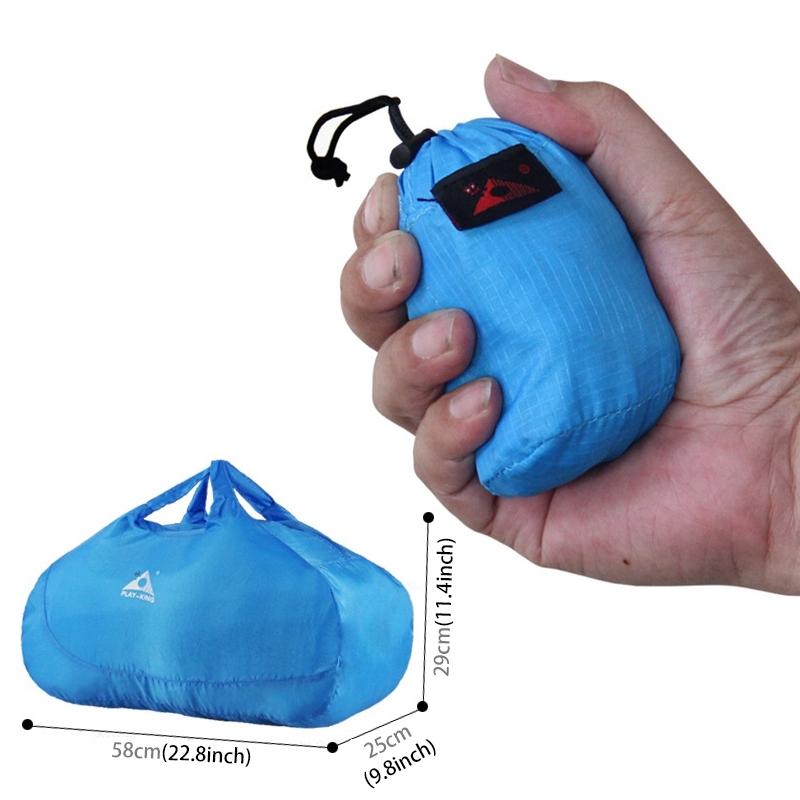 Ultralight Anti Splash Bag For Outdoor Climbing Portable & Foldable Handheld Gear - Red