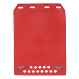 2 Pcs Premium Heavy Duty Molded Splash Mud Flaps Auto Front And Rear Fender Guard Small Size Random Pattern Delivery - Red - Extra Image