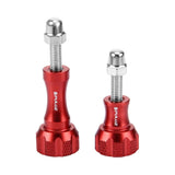 Aluminum Thumb Knob Set for Gopro Insta360 Dji Action Cameras - Red - Extra Image