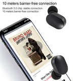 Wireless Touch Bluetooth Headset with Smart Magnetic Charging - Automatic Pairing - Red - 45-Degree Angle