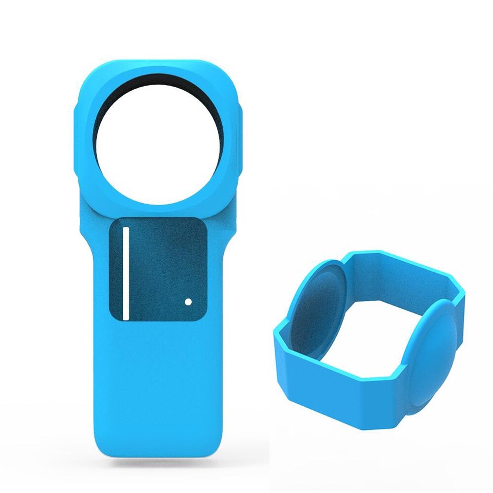 Insta360 one r 1 Inch Silicone Case with Lens Cover - Red
