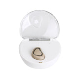 Mini Wireless Bluetooth Earphones with Charging Box - X7 4.1 - Red - Front View