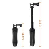 Mini Tripod for Gopro Insta360 Dji Action Cameras - Red - Low Angle