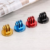 Universal Tripod Mount for Action Cameras - Red - Low Angle
