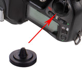 Metal Camera Shutter Release Button - Universal - 11Mm Diameter 2Mm Thickness - Red - 45-Degree Angle