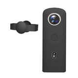 360 Camera Silicone Case with Lens Cover for Ricoh Theta Sc2 - Red - Extra Image