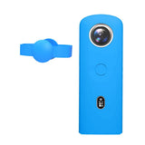 360 Camera Silicone Case with Lens Cover for Ricoh Theta Sc2 - Red - Extra Image