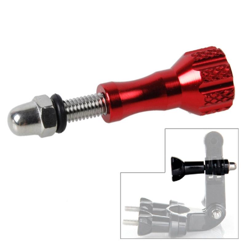 Aluminum Thumb Knob for Gopro Insta360 Dji Action Cameras - 5.8cm - Red