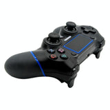 Wireless Ps4 Game Controller - Compact and Colourful - Red - Top-Down View