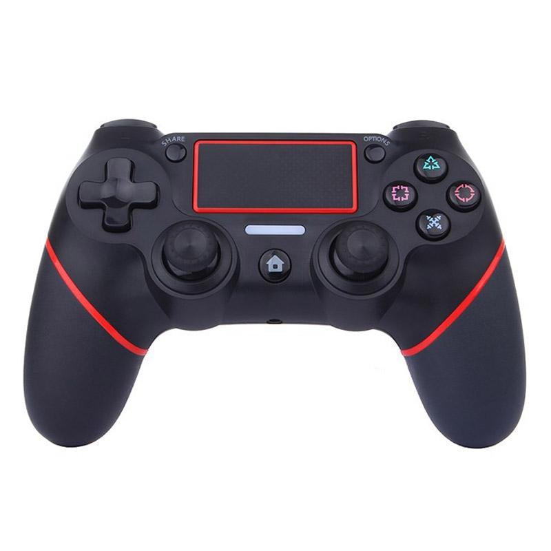 Wireless Ps4 Game Controller - Compact and Colourful - Red