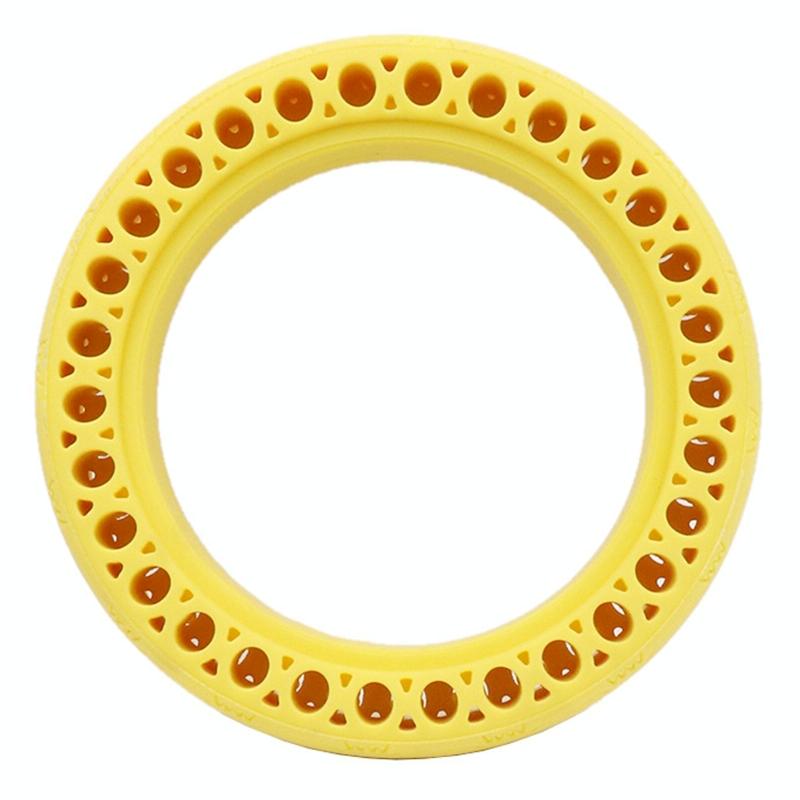 8.5 Electric Scooter Tire for Xiaomi Mijia M365 - Shock-absorbing Honeycomb Design - Red