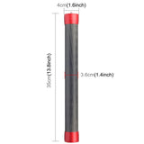35cm Carbon Fiber Monopod Extension for Gimbal - Red