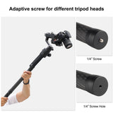 35cm Carbon Fiber Monopod Extension for Gimbal - Red - Extra Image
