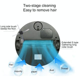 Smart Household Sweeping Robot - Fd-rsw c - Red - Extra Image