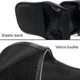 Thickened Leg Guards For Freestyle Grappling Thai Boxing And Taekwondo - Rear View