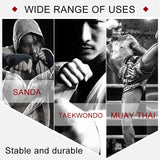 Thickened Leg Guards For Freestyle Grappling Thai Boxing And Taekwondo - Low Angle