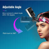 Universal Action Camera Head Strap Mount - Red - Extra Image
