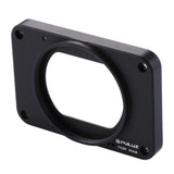 Sony Rx0 / Rx0 Ii Front Panel with Uv Filter and Sunshade - Red - 45-Degree Angle