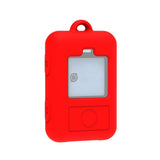 Protective Silicone Case for Insta360 one x X2 X3 with Rs Remote - Red - Front View
