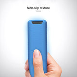 Silicone Non-slip Remote Control Cover for Samsung Smart Tv - Red - Low Angle