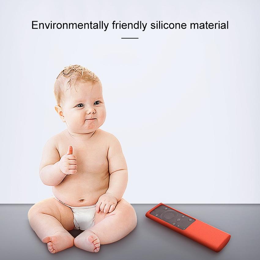Silicone Non-slip Remote Control Cover for Samsung Smart Tv - Red