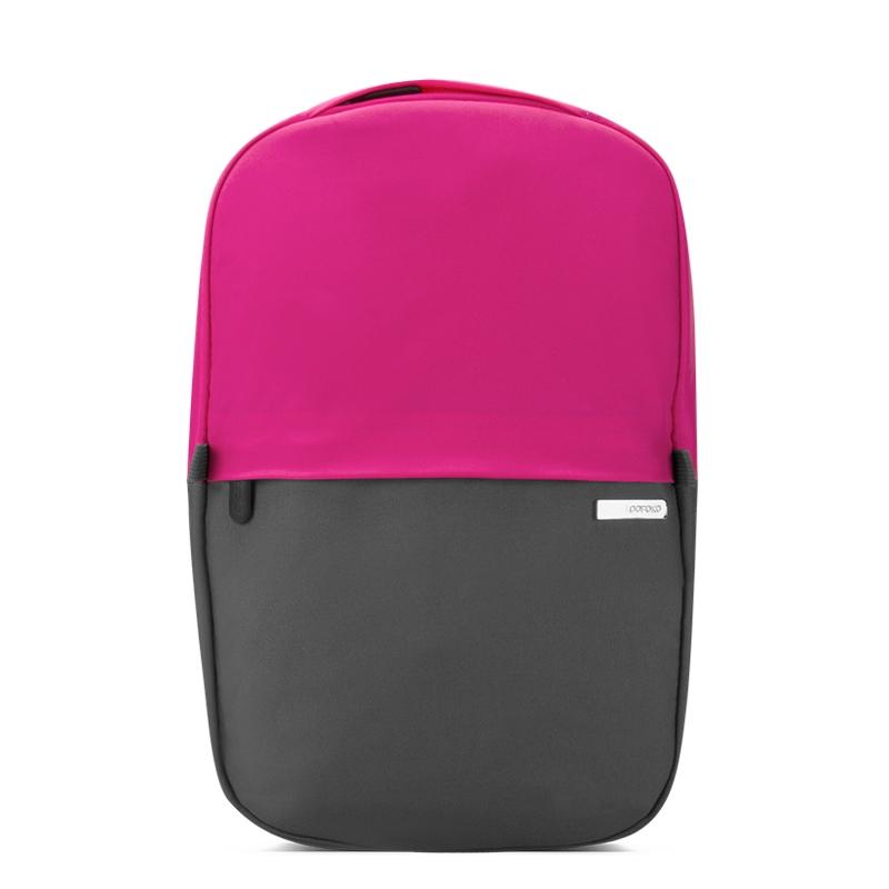 Xy Series Multi-functional Backpack for 13.3 Inch Laptop - Fashion Colour Matching - Rose Red